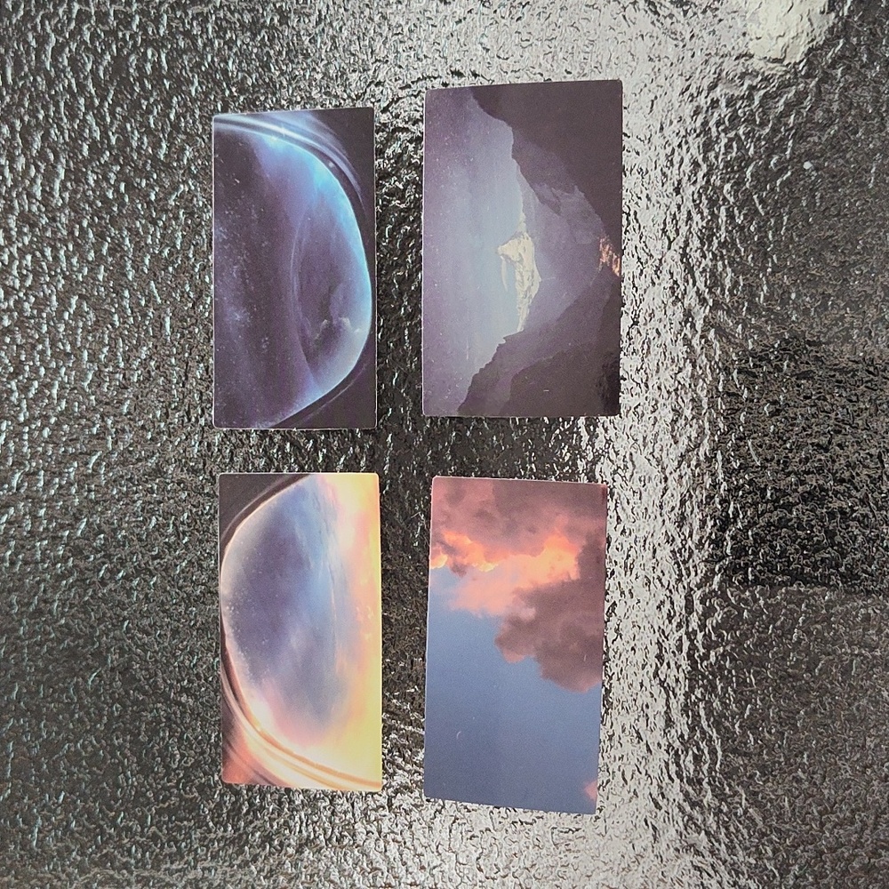 Stickers - Artistic Sky Pack - Bag #24 - Set of 4 - NWOT